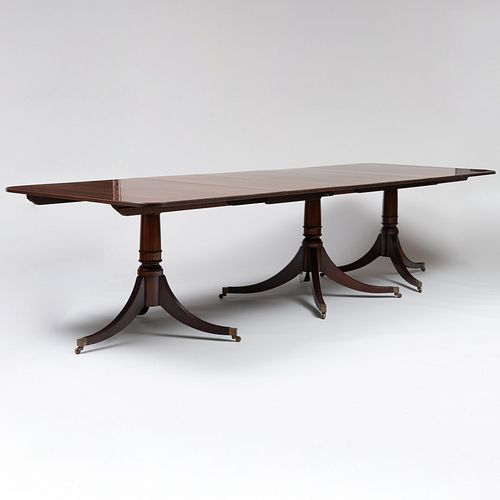 REGENCY STYLE MAHOGANY THREE
