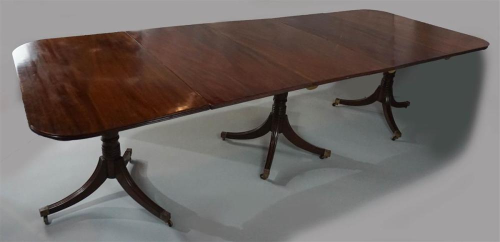 REGENCY STYLE MAHOGANY THREE