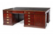 REGENCY-STYLE MAHOGANY THREE-P