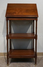 REGENCY STYLE MAHOGANY THREE-T