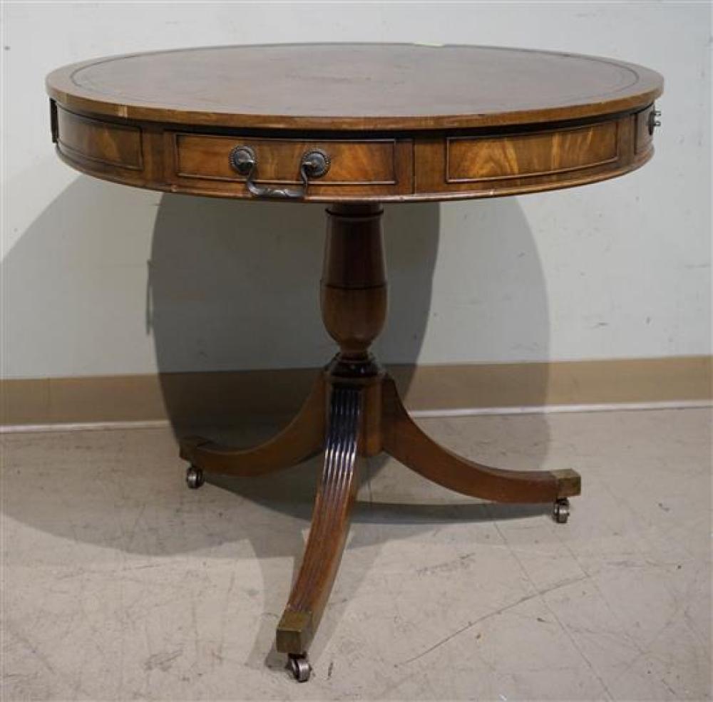 REGENCY STYLE MAHOGANY TOOLED