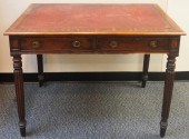 REGENCY STYLE MAHOGANY WRITING