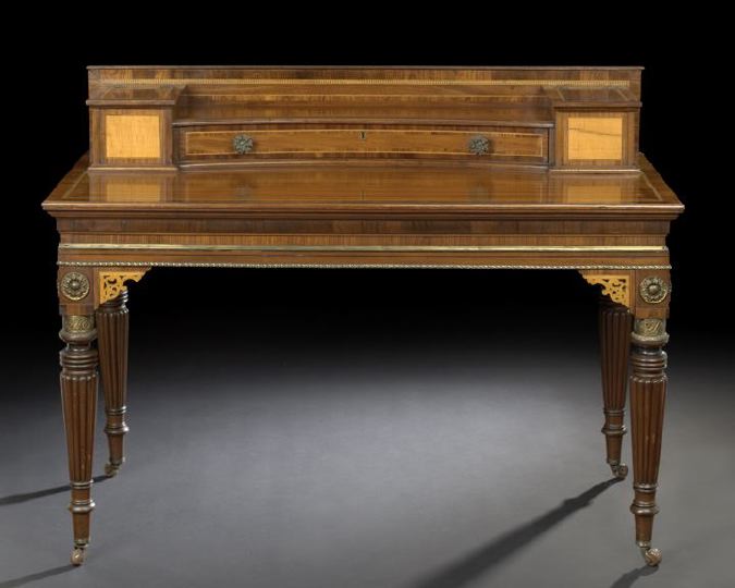 Regency-Style Mahogany Writing