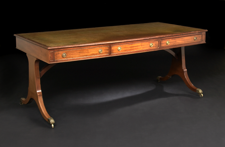 Regency-Style Mahogany Writing