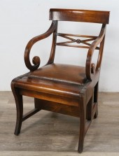 REGENCY STYLE METAMORPHIC LIBR