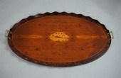 REGENCY STYLE MIXED WOOD SHELL