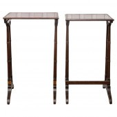 REGENCY STYLE NESTING TABLES,