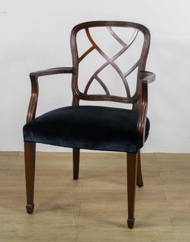 REGENCY STYLE OPEN ARM CHAIRA