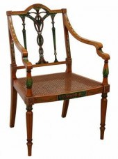 REGENCY STYLE PAINT DECORATED