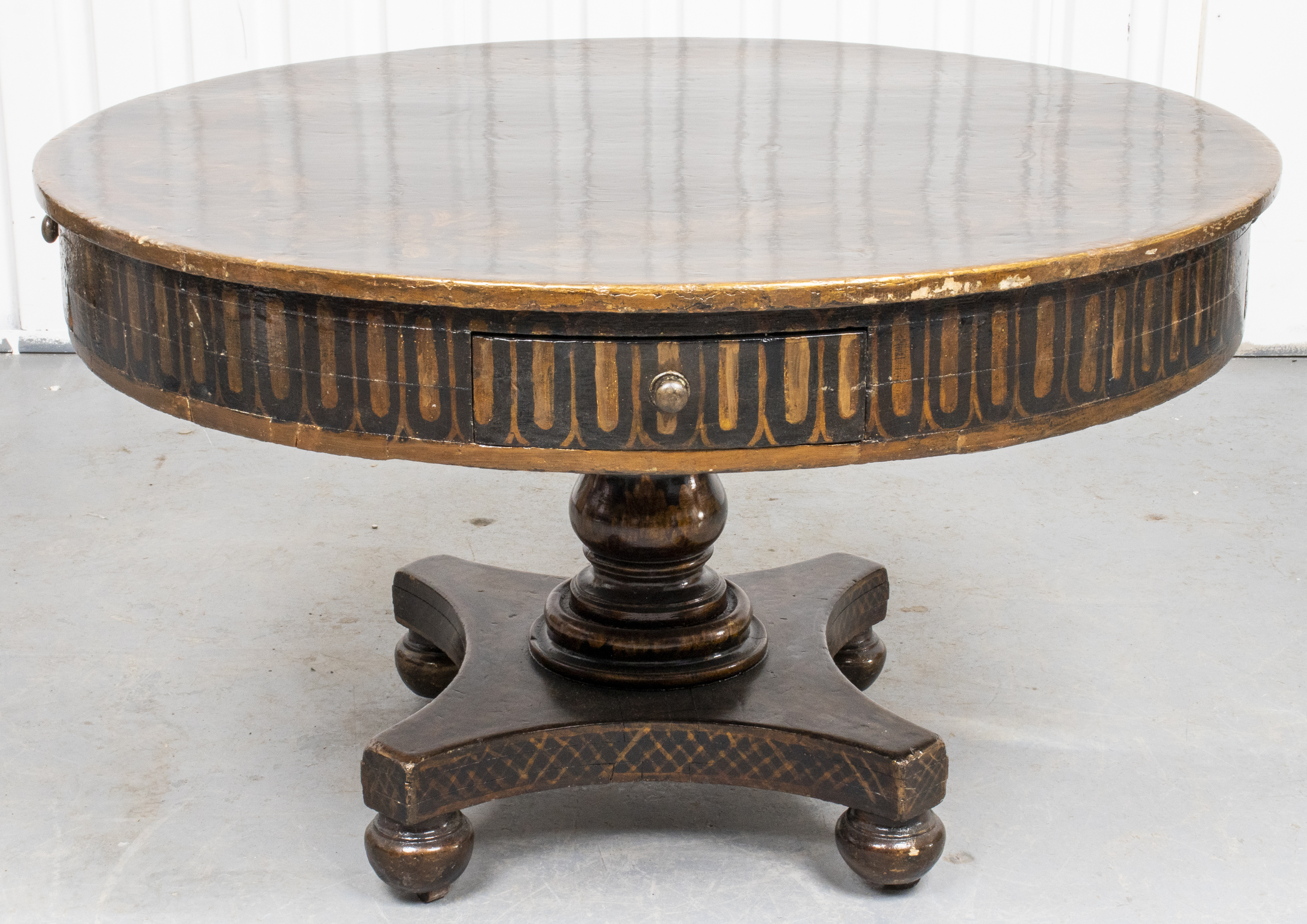 REGENCY STYLE PAINT DECORATED