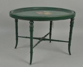 REGENCY STYLE PAINTED TRAY/STA