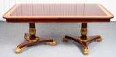 REGENCY STYLE PARCEL GILT MAHO