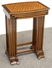 REGENCY STYLE PARQUETRY NEST O