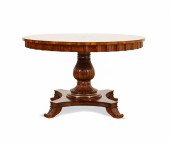 REGENCY STYLE PARQUETRY ROUND