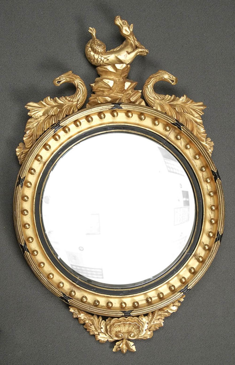 REGENCY STYLE PARTIAL EBONIZED