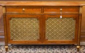REGENCY STYLE PARTIAL GILT AND