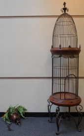 REGENCY STYLE PATINATED METAL
