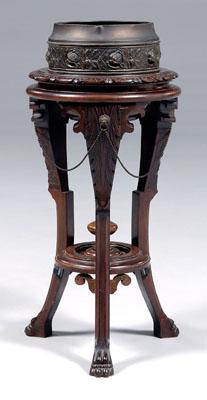 Regency style planter, stained