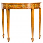 REGENCY STYLE POLYCHROME DECOR