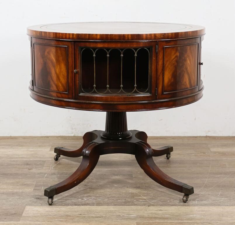 REGENCY STYLE REVOLVING DRUM
