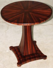 REGENCY STYLE ROSEWOOD CIRCULA