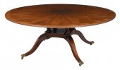 REGENCY STYLE ROSEWOOD PEDESTA