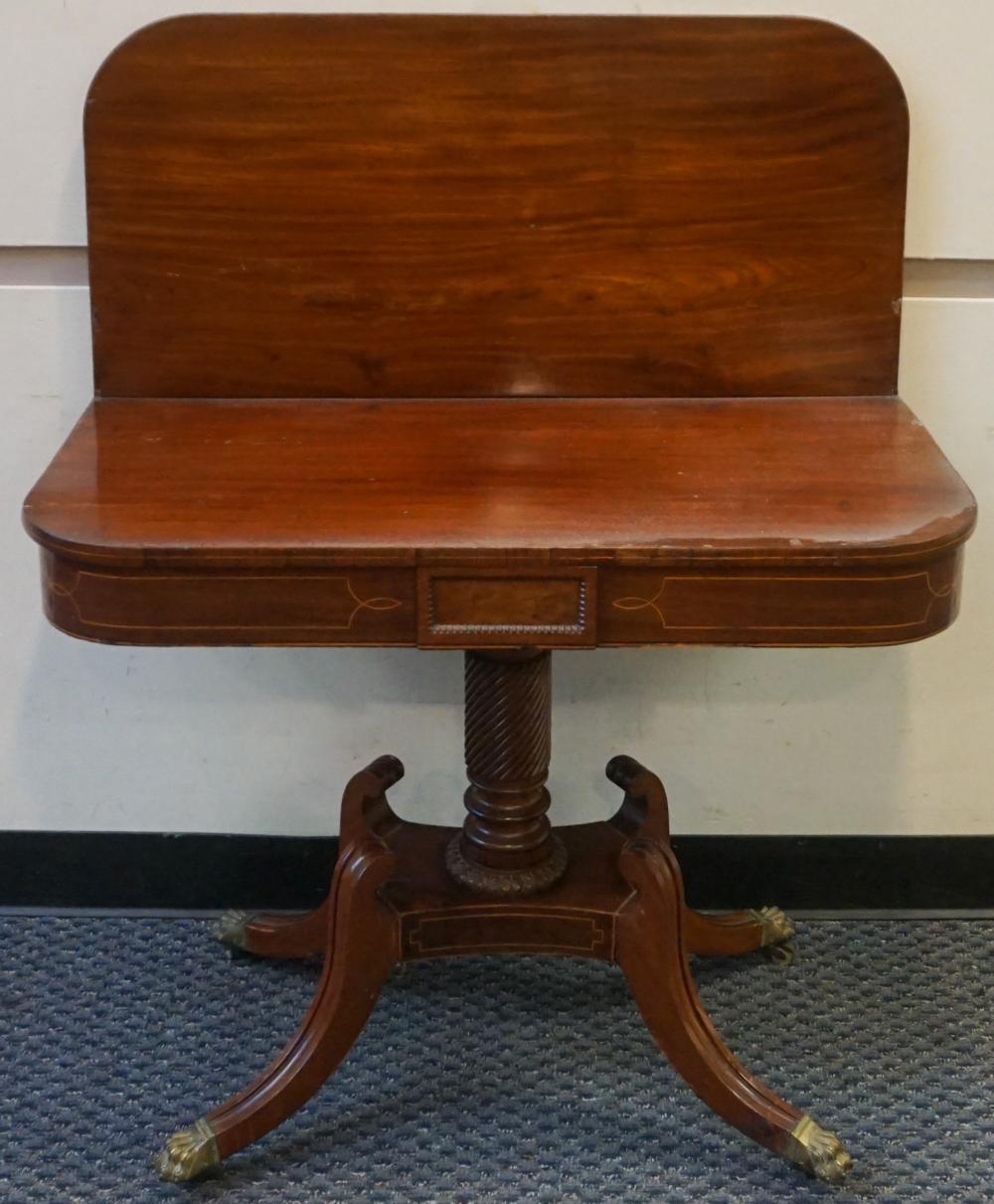 REGENCY STYLE SATINWOOD INLAID