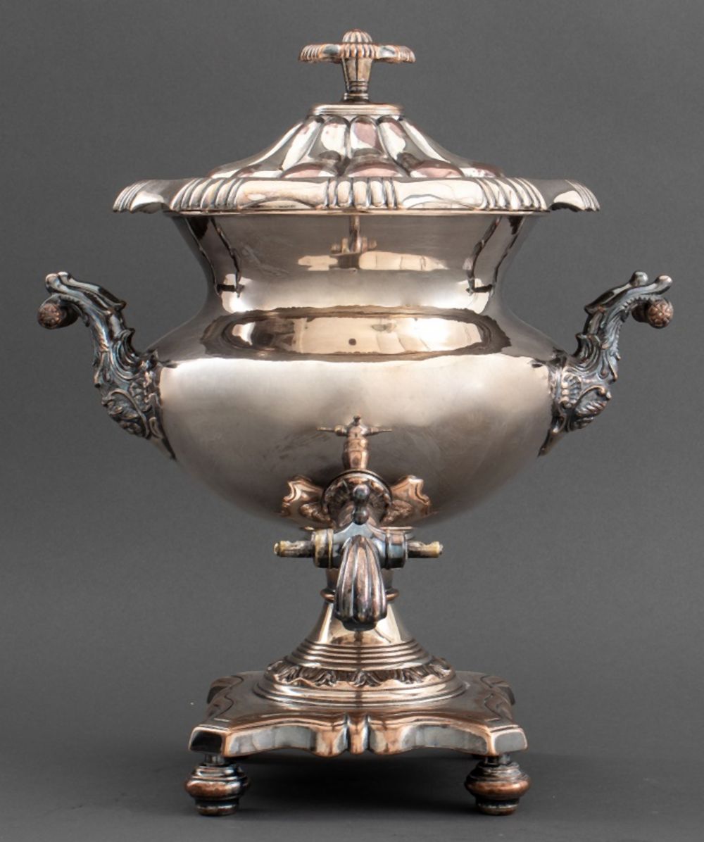 REGENCY STYLE SILVERPLATE COPPER