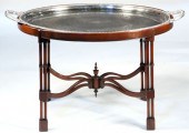 Regency Style Silverplate Tray