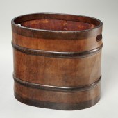 REGENCY STYLE STITCHED BROWN L