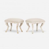 Regency Style. stools, pair. 2