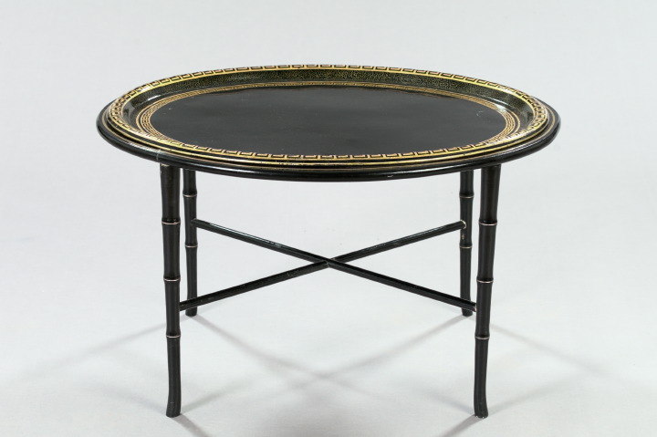 Regency-Style Tole-Peinte Tray, 