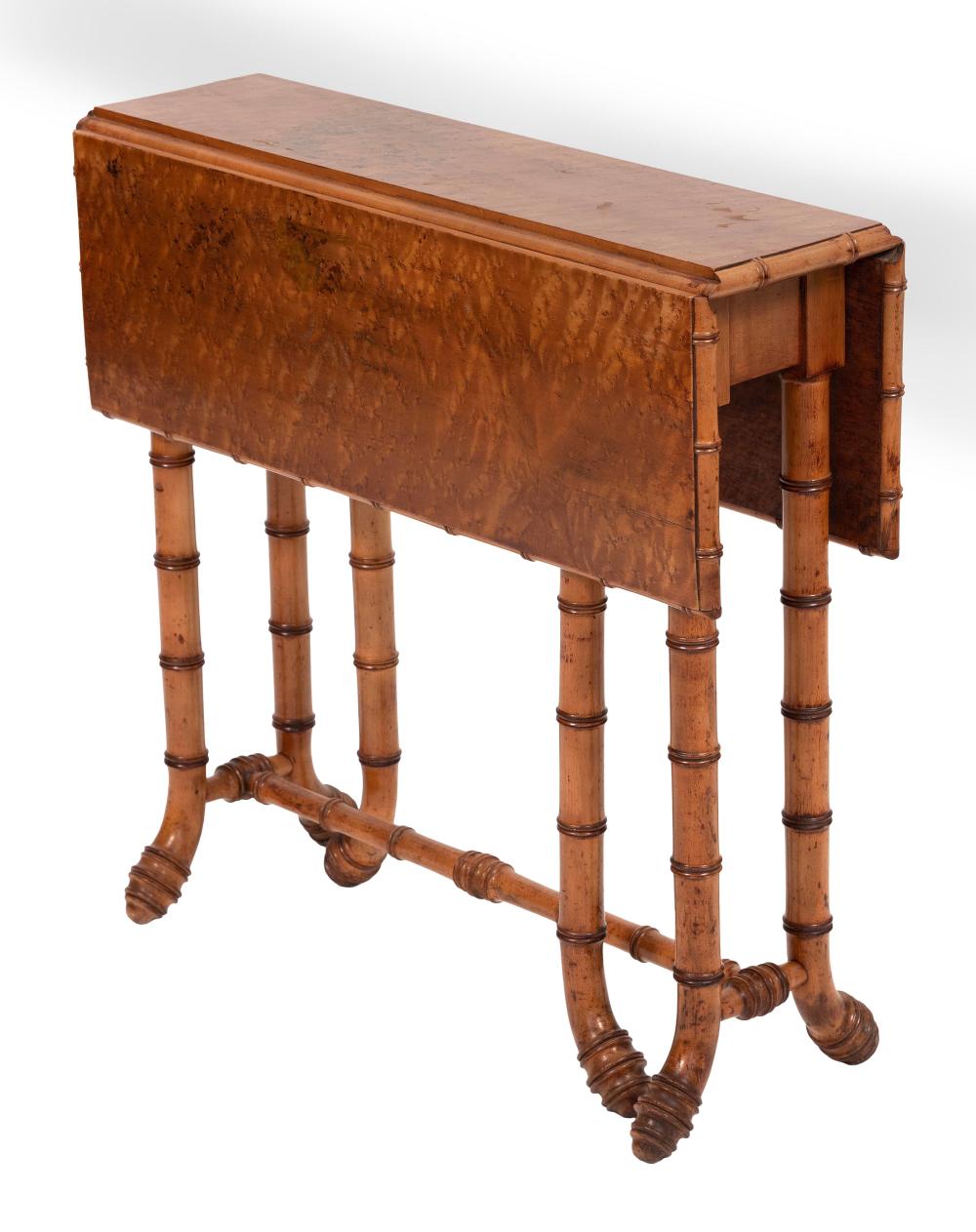 REGENCY-STYLE TUCKAWAY TABLE