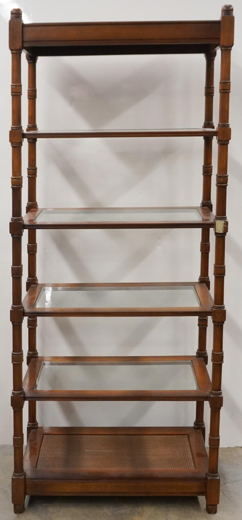 REGENCY STYLE TURNED FRUITWOOD