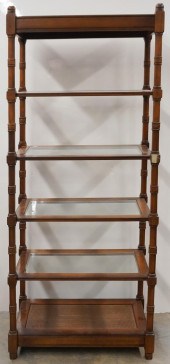 REGENCY STYLE TURNED FRUITWOOD