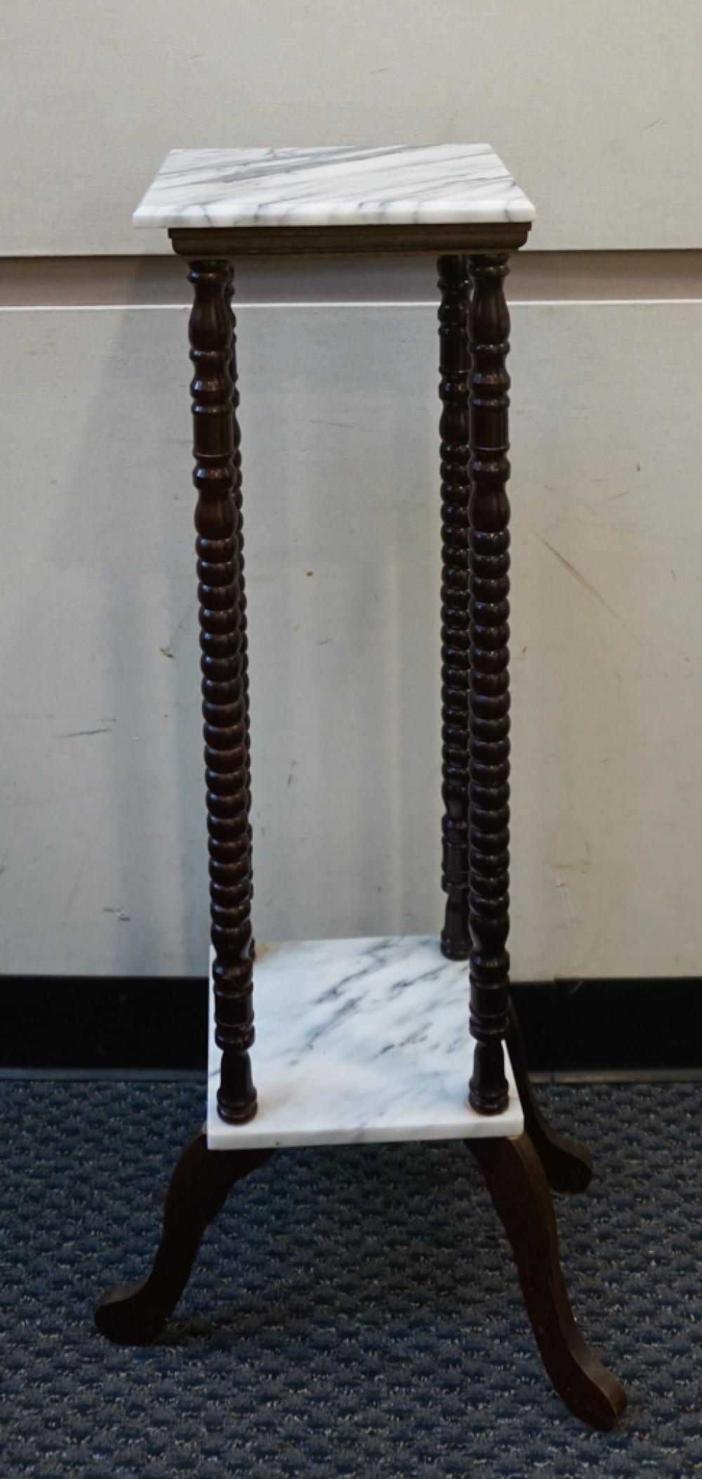 REGENCY STYLE TURNED FRUITWOOD