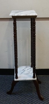 REGENCY STYLE TURNED FRUITWOOD