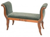 REGENCY STYLE UPHOLSTERED WIND