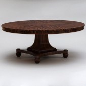 REGENCY STYLE ZEBRAWOOD CIRCUL