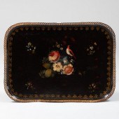 REGENCY TÃ´LE PEINTE TRAY ON L