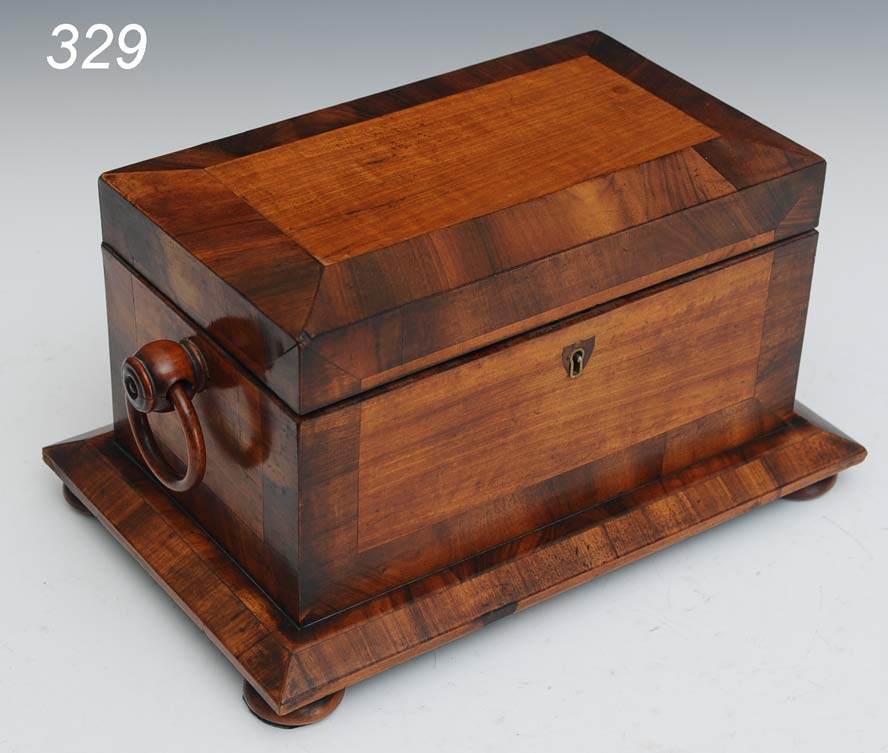 Regency Tea Cady with ring