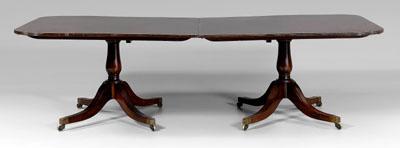 Regency two-pedestal dining