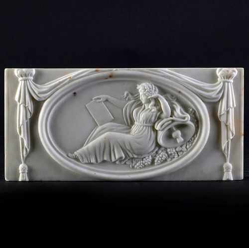 REGENCY WHITE MARBLE CHIMNEYPIECE