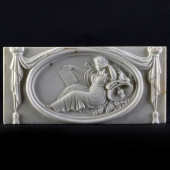 REGENCY WHITE MARBLE CHIMNEYPI