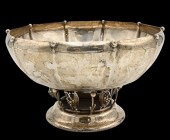 REGENT STERLING SILVER FOOTED