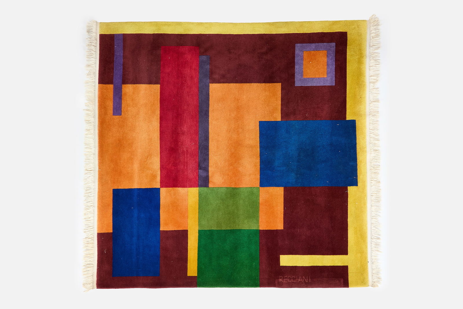 REGGIANI, COLORBLOCK AREA RUG (6'