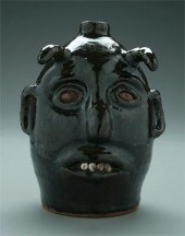 Reggie Meaders devil jug, dark