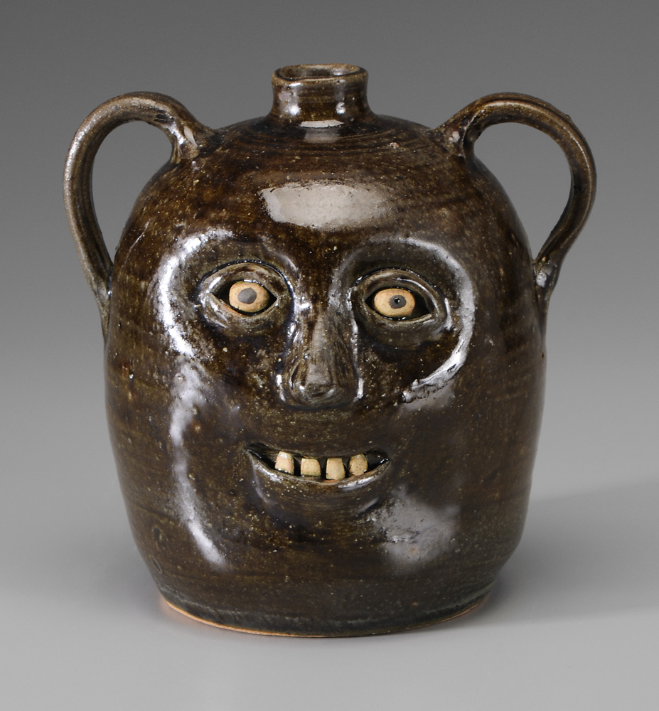 Reggie Meaders Rare Double Face Jug