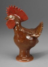 Reggie Meaders stoneware roost