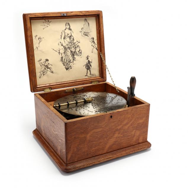 REGINA 11 IN. SINGLE COMB MUSIC BOX